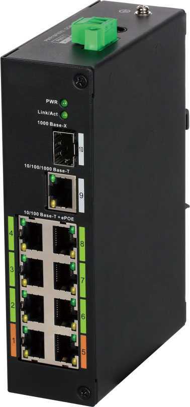 Dahua DH-LR2110-8ET-120 Коммутационное оборудование фото, изображение