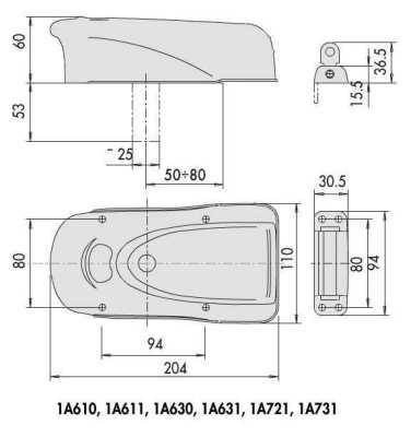 Cisa 1A.731.00.0 Электромеханические замки фото, изображение